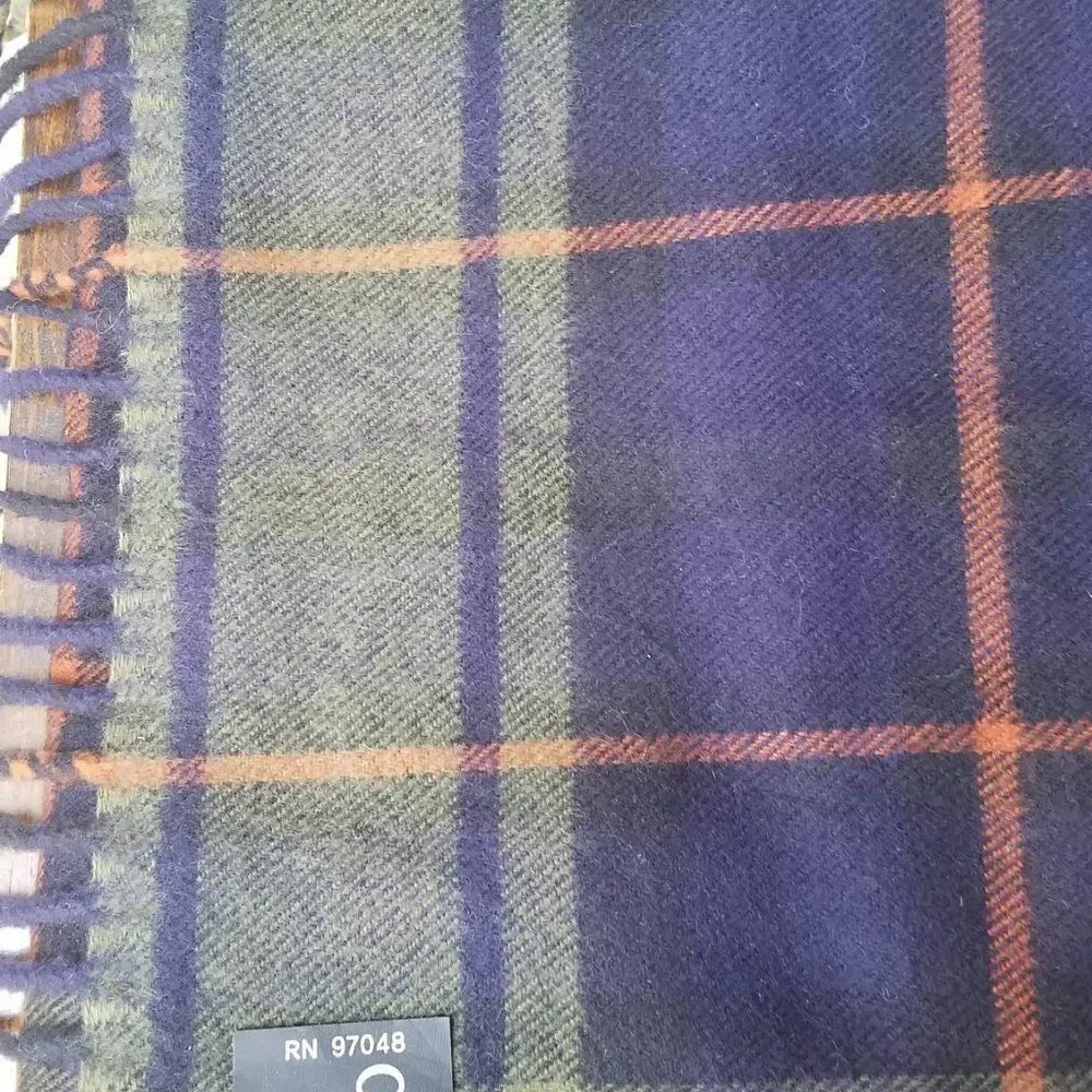 Cashluxe Acrylic Plaid Scarf